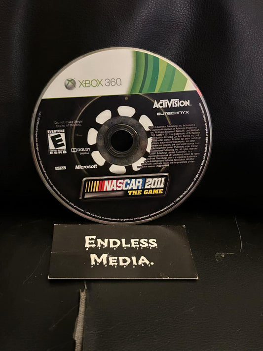 NASCAR The Game 2011 Microsoft Xbox 360 Loose Video Game