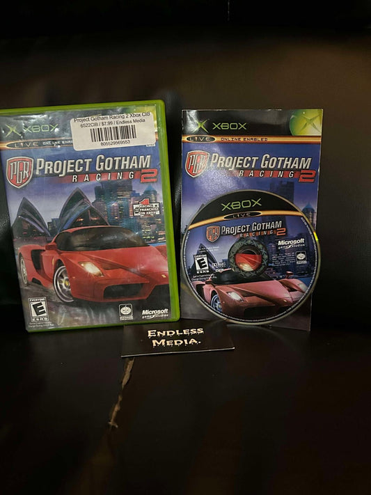 Project Gotham Racing 2 Microsoft Xbox CIB Video Game