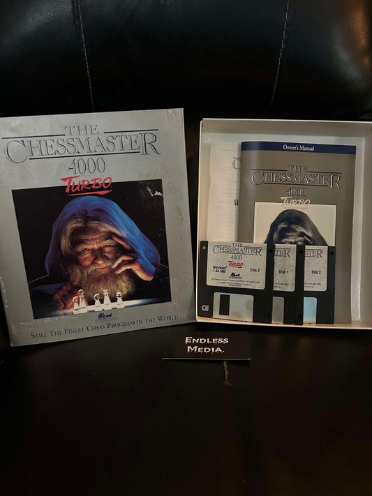 The Chessmaster 4000 Turbo PC PC Games CIB Video Game