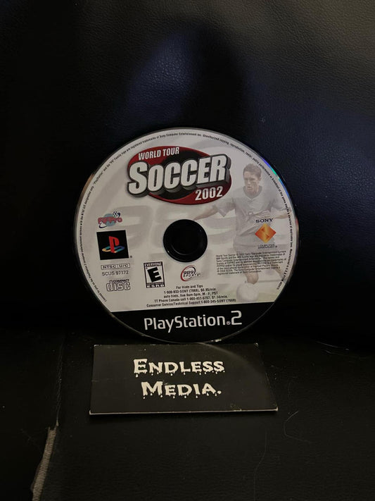 World Tour Soccer 2002 Sony Playstation 2 Loose Video Game