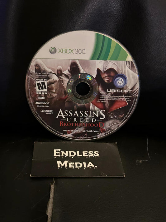 Assassin's Creed: Brotherhood Microsoft Xbox 360 Loose Video Game