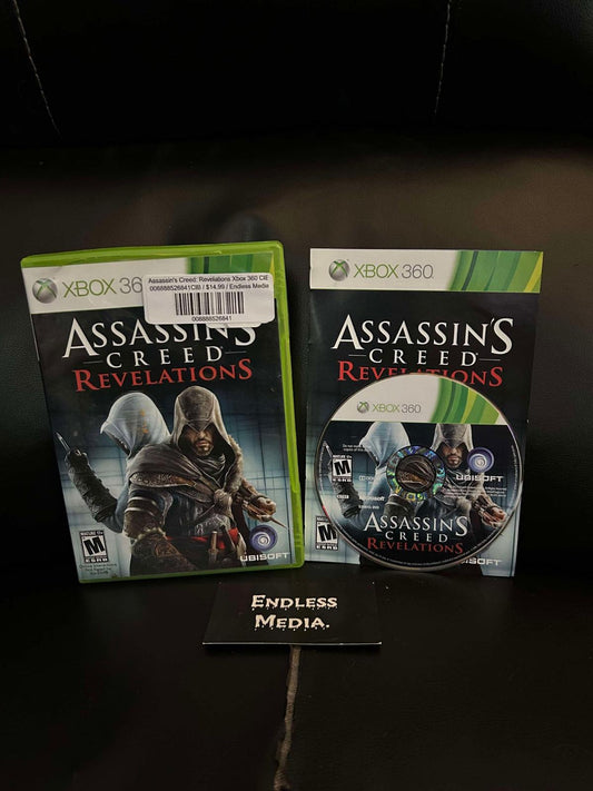 Assassin's Creed: Revelations Microsoft Xbox 360 CIB Video Game