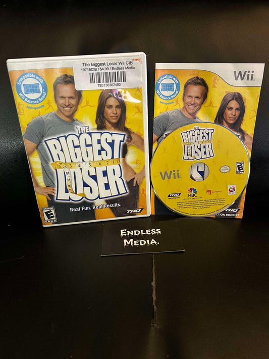 The Biggest Loser Nintendo Wii CIB Video Game