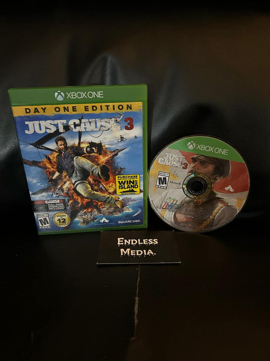 Just Cause 3 Microsoft Xbox One Item and Box Video Game