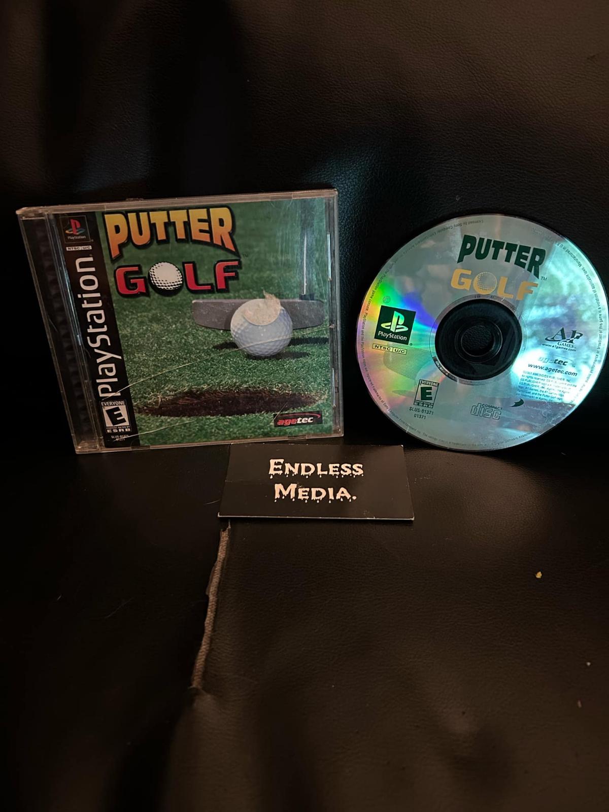 Putter Golf Sony Playstation CIB Video Game