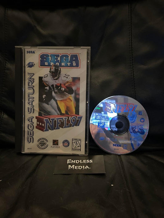 NFL 97 Sega Sega Saturn CIB Video Game