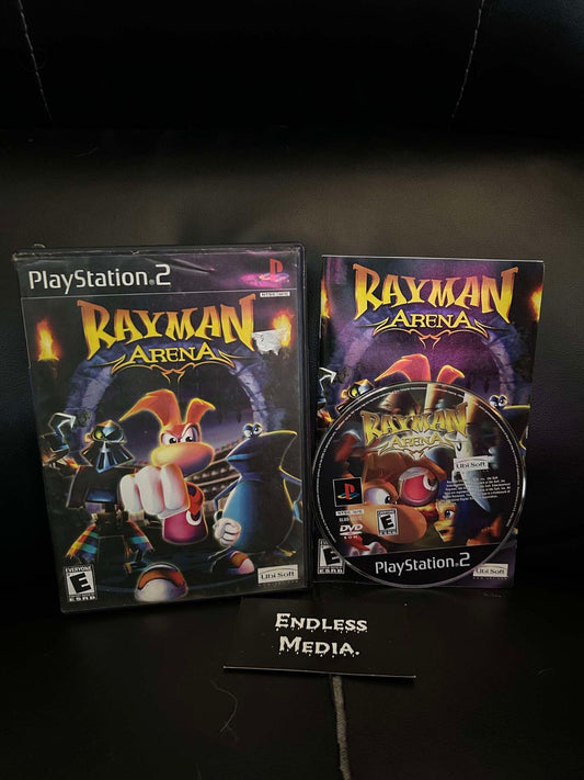 Rayman Arena Sony Playstation 2 CIB Video Game