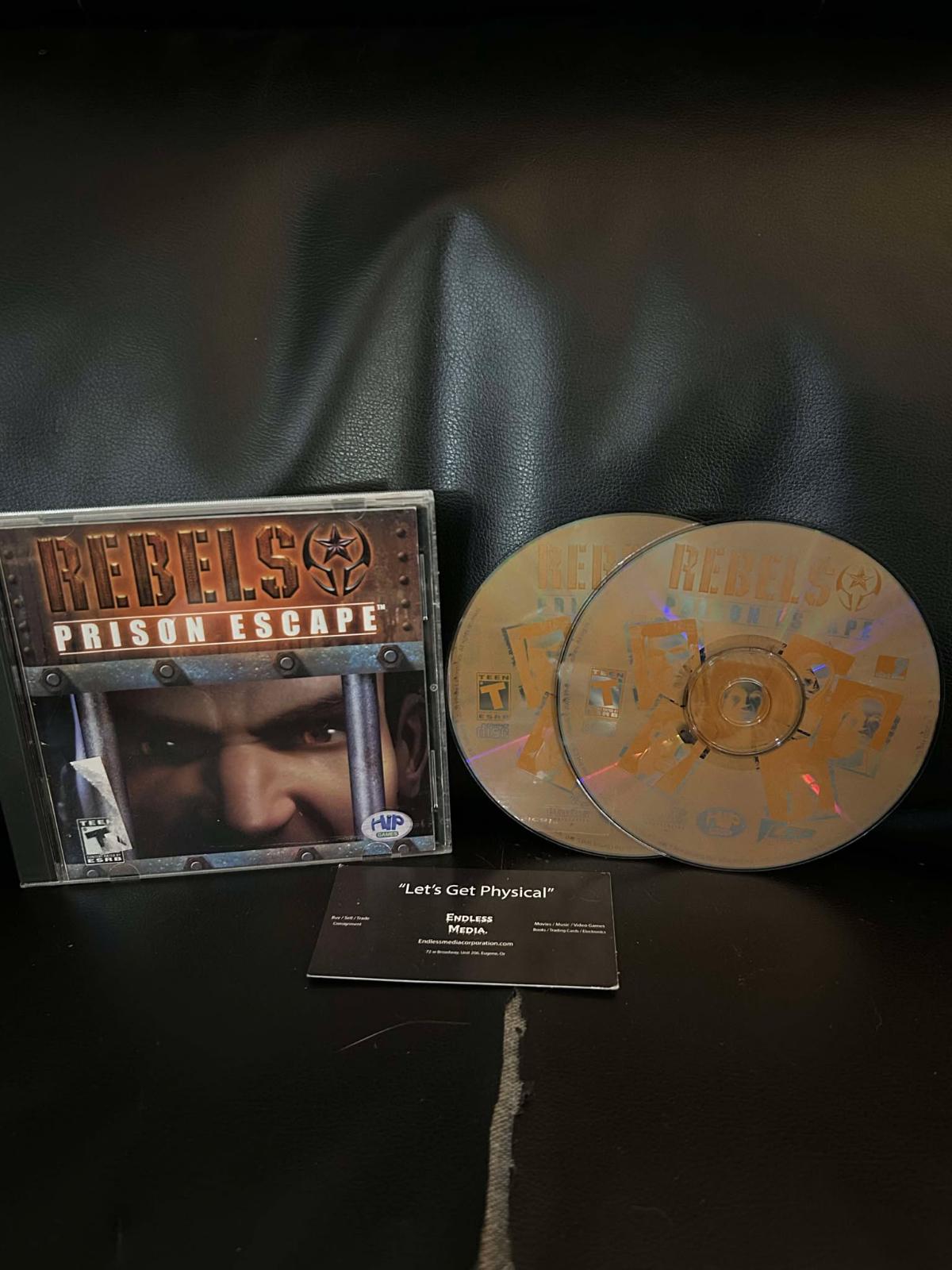 Rebel's Prison Escape PC PC Games Item and Manual Video Game