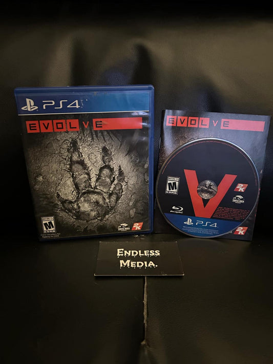 Evolve Sony Playstation 4 CIB Video Game