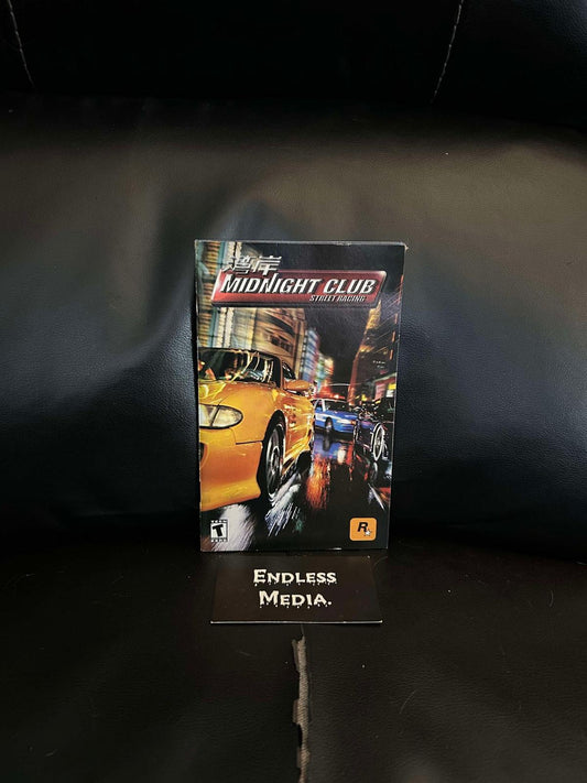 Midnight Club Street Racing Sony Playstation 2 Manual only Video Game