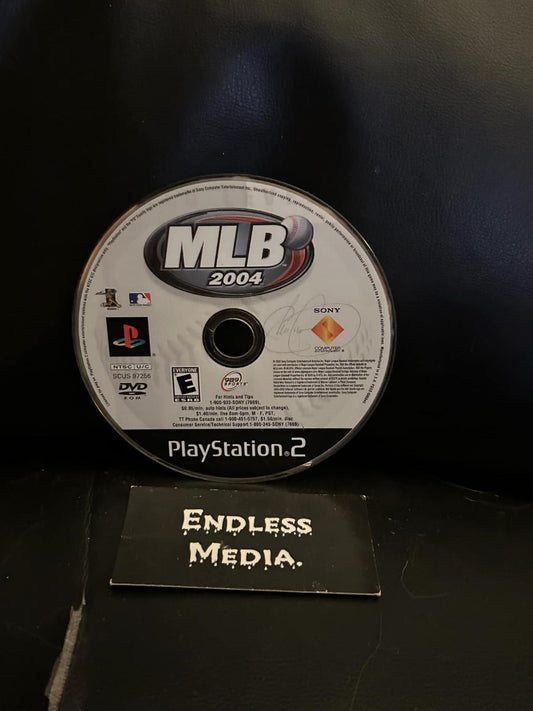 MLB 2004 Sony Playstation 2 Loose Video Game