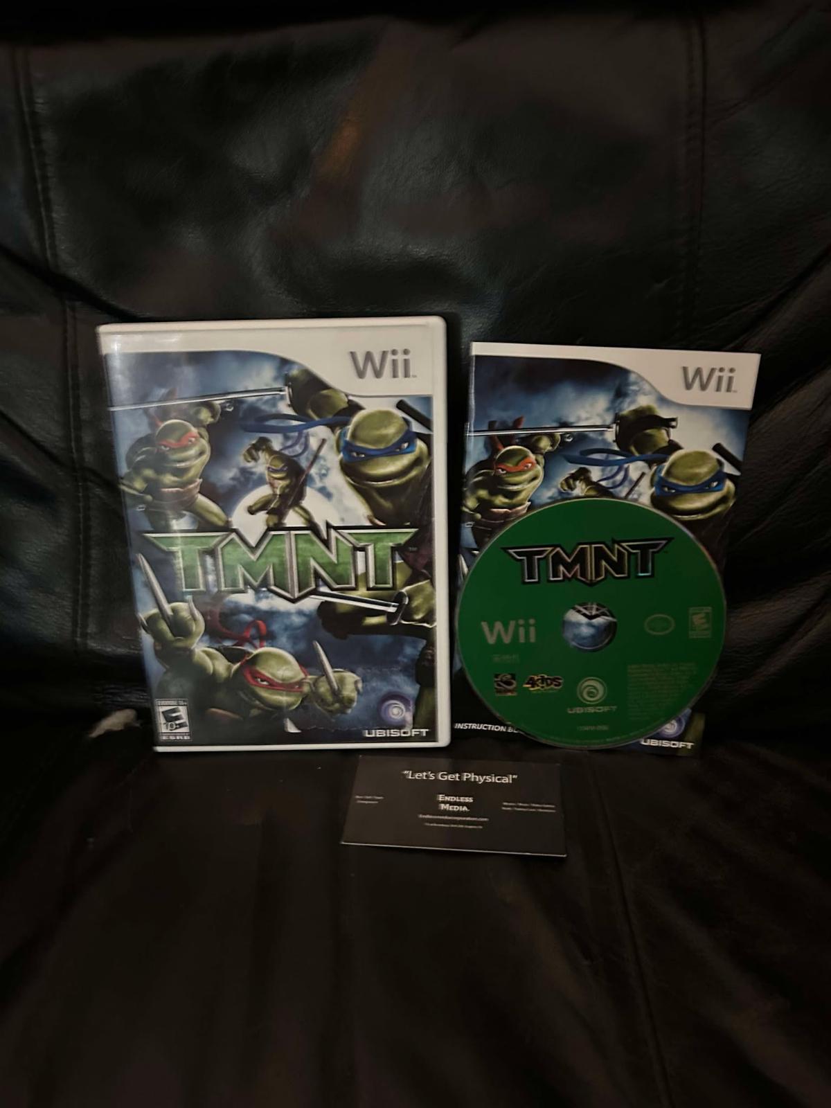 TMNT Nintendo Wii CIB Video Game