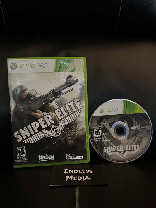 Sniper Elite V2 Microsoft Xbox 360 Item and Box Video Game