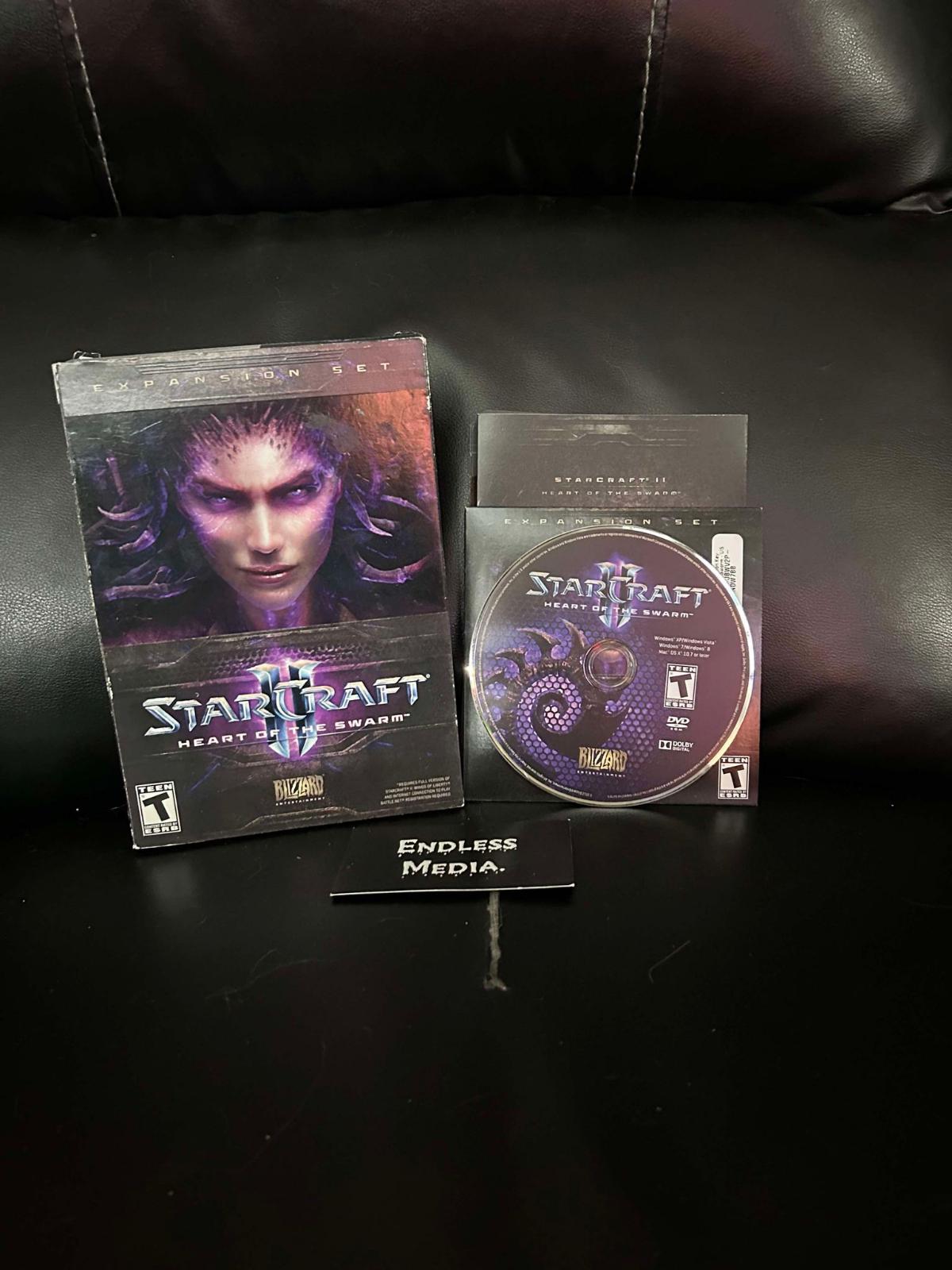 Starcraft II: Heart of the Swarm PC PC Games CIB Video Game