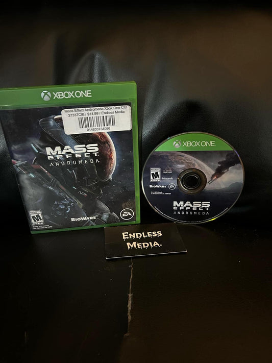 Mass Effect Andromeda Microsoft Xbox One Item and Box Video Game