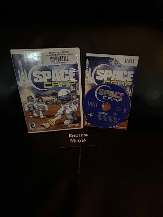 Space Camp Nintendo Wii CIB Video Game