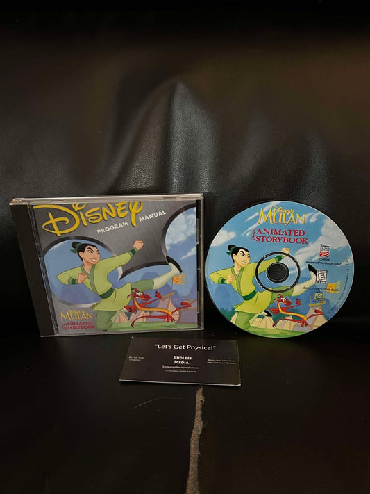 Animated StoryBook: Mulan PC PC Games Item and Manual Video Game