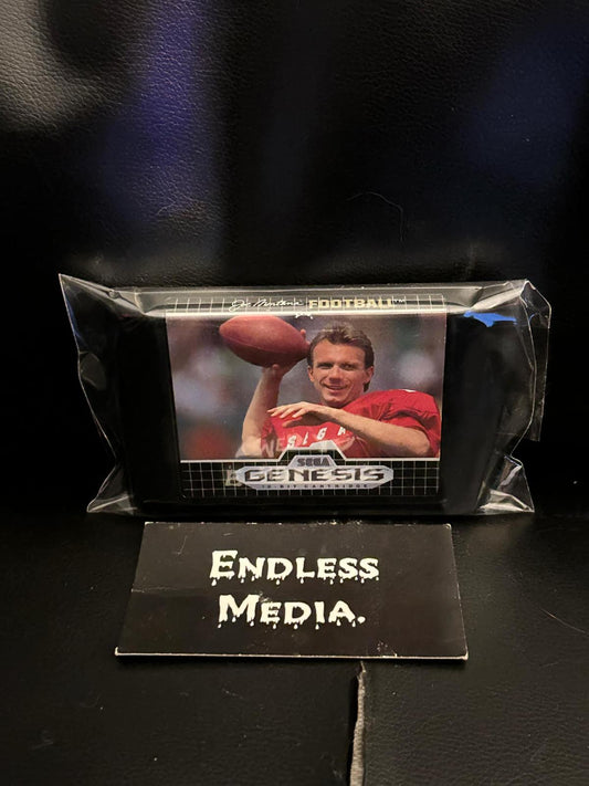 Joe Montana Football Sega Sega Genesis Loose Video Game