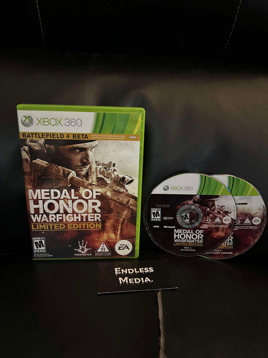 Medal of Honor Warfighter [Limited Edition] Microsoft Xbox 360 Item and Box Video Game