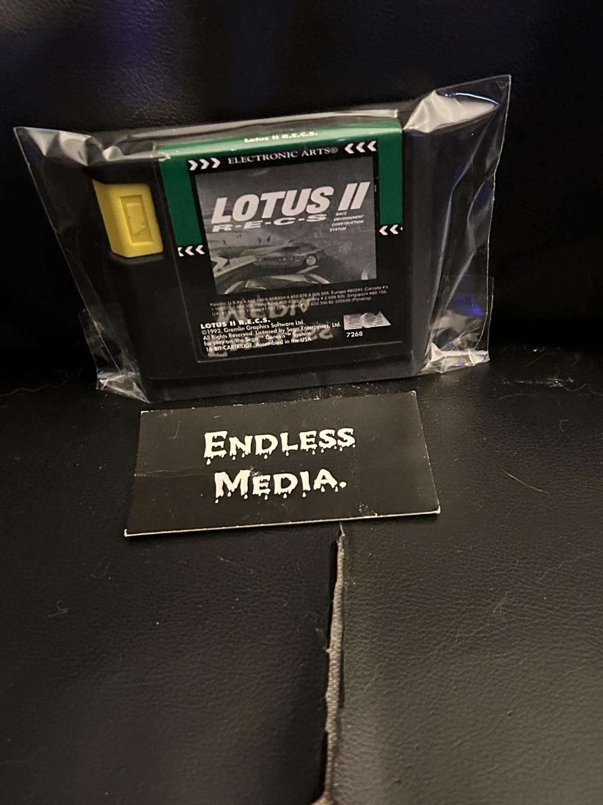 Lotus II Sega Sega Genesis Loose Video Game