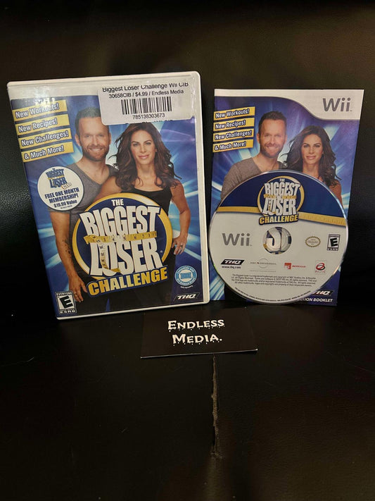 Biggest Loser Challenge Nintendo Wii CIB Video Game