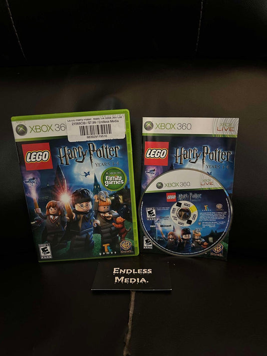 LEGO Harry Potter: Years 1-4 Microsoft Xbox 360 CIB Video Game