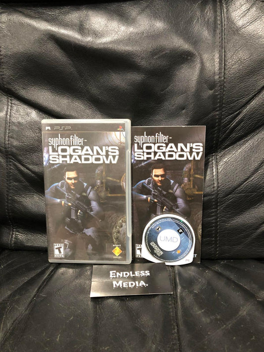 Syphon Filter: Logan's Shadow Sony PSP CIB Video Game