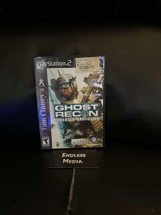 Ghost Recon Advanced Warfighter Sony Playstation 2 Box only Video Game