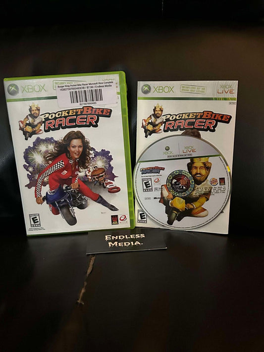 Pocketbike Racer Microsoft Xbox 360 CIB Video Game