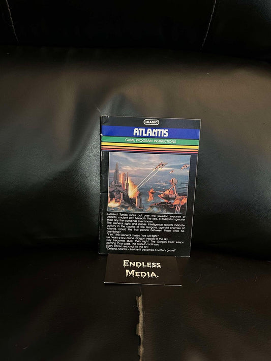 Atlantis Mattel Electronics Intellivision Manual only Video Game