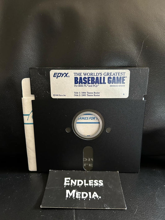 The World's Greatest Baseball Game PC PC Games Loose Video Game