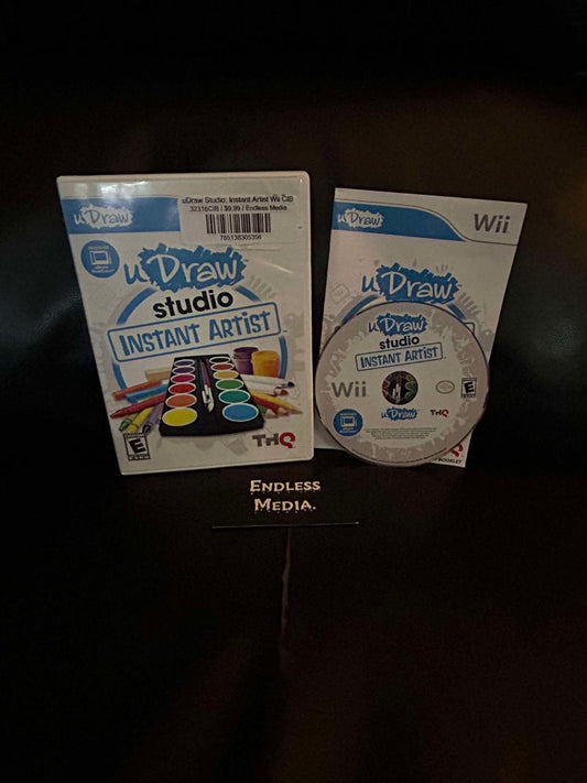 uDraw Studio: Instant Artist Nintendo Wii CIB Video Game