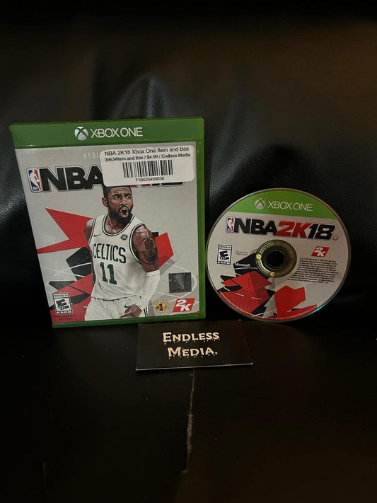 NBA 2K18 [Celtics Cover] Microsoft Xbox One Item and Box Video Game