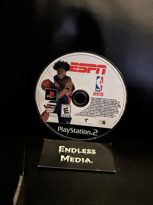 ESPN NBA 2K5 Sony Playstation 2 Loose Video Game