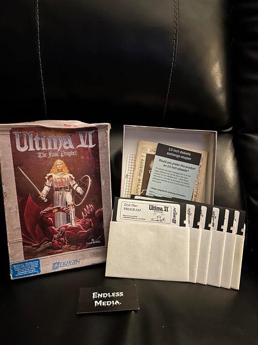 Ultima VI: The False Prophet PC PC Games CIB Video Game