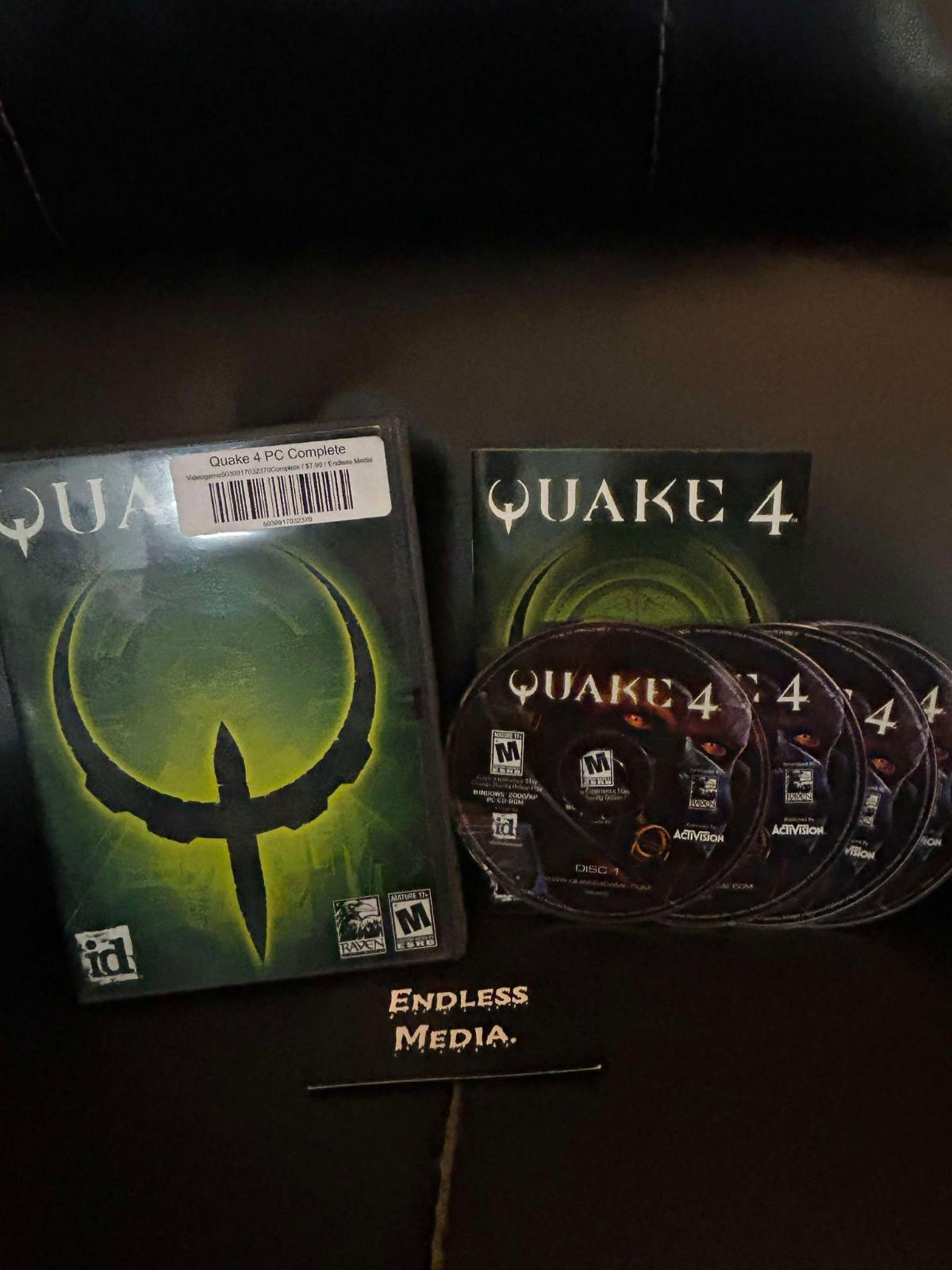 Quake 4 PC PC Games CIB Video Game