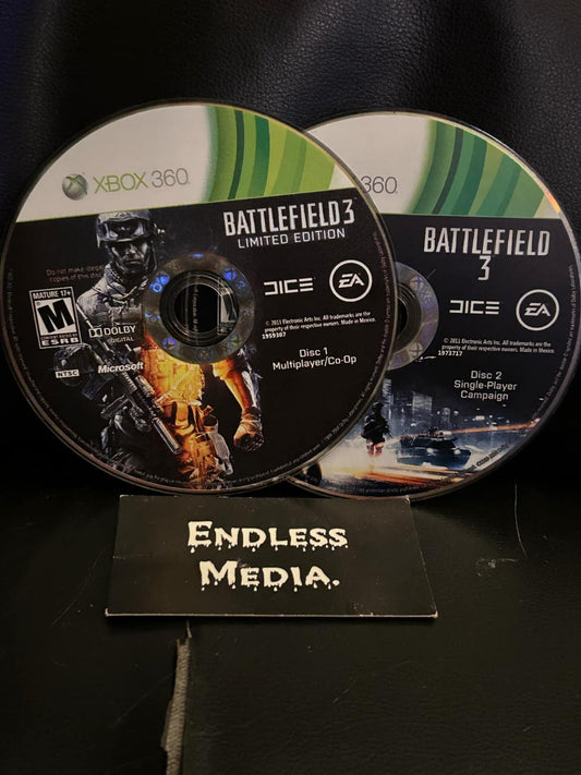 Battlefield 3 Microsoft Xbox 360 Loose Video Game