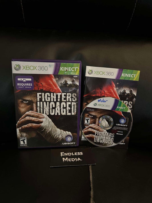 Fighters Uncaged Microsoft Xbox 360 CIB Video Game