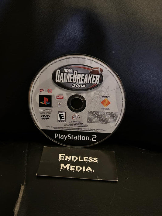 NCAA Gamebreaker 2004 Sony Playstation 2 Loose Video Game