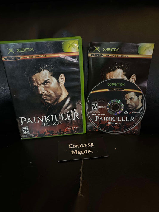 Painkiller Hell Wars Microsoft Xbox CIB Video Game