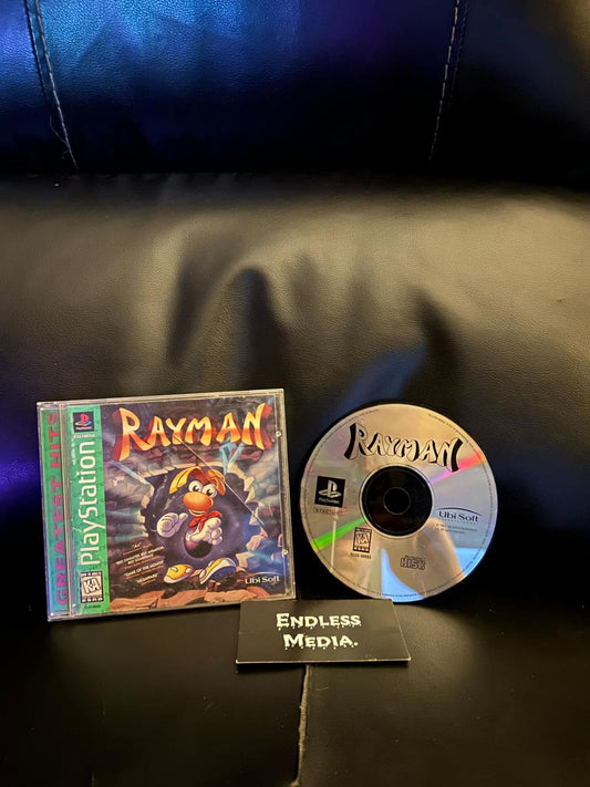 Rayman Sony Playstation CIB Video Game