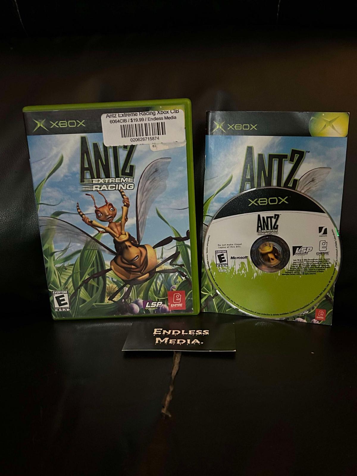 Antz Extreme Racing Microsoft Xbox CIB Video Game