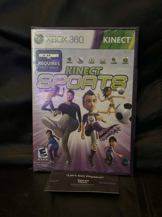 Kinect Sports Microsoft Xbox 360 New & Sealed Video Game