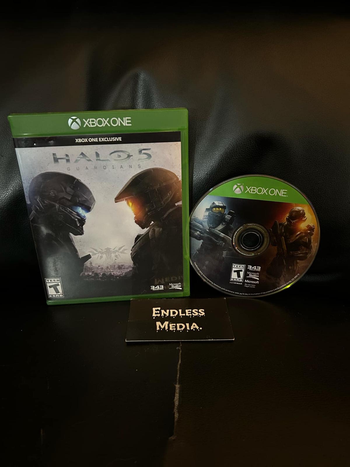 Halo 5 Guardians Microsoft Xbox One Item and Box Video Game