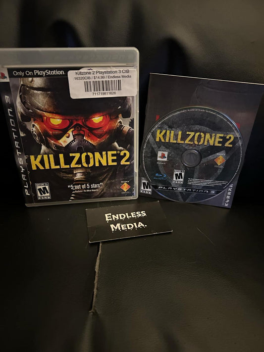 Killzone 2 Sony Playstation 3 CIB Video Game