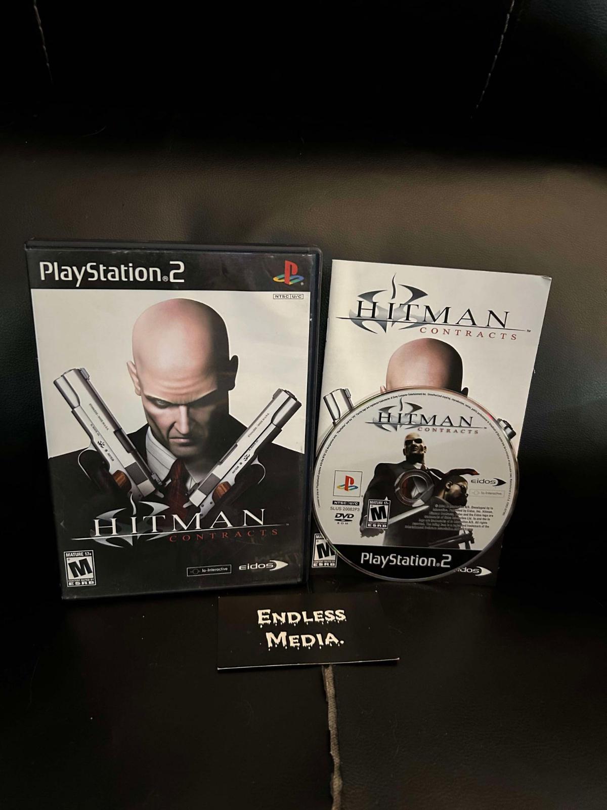 Hitman Contracts Sony Playstation 2 CIB Video Game