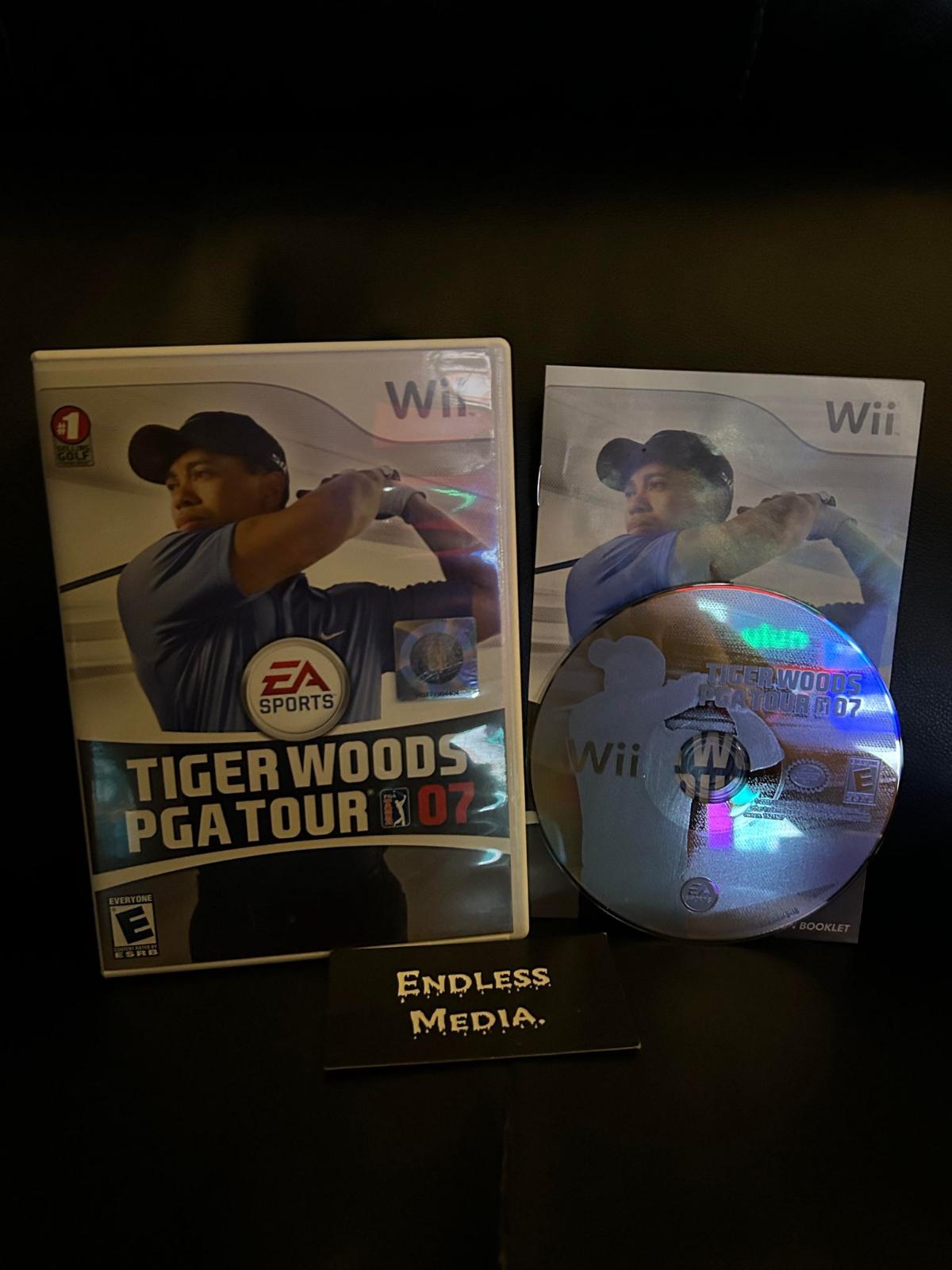 Tiger Woods 2007 Nintendo Wii CIB Video Game