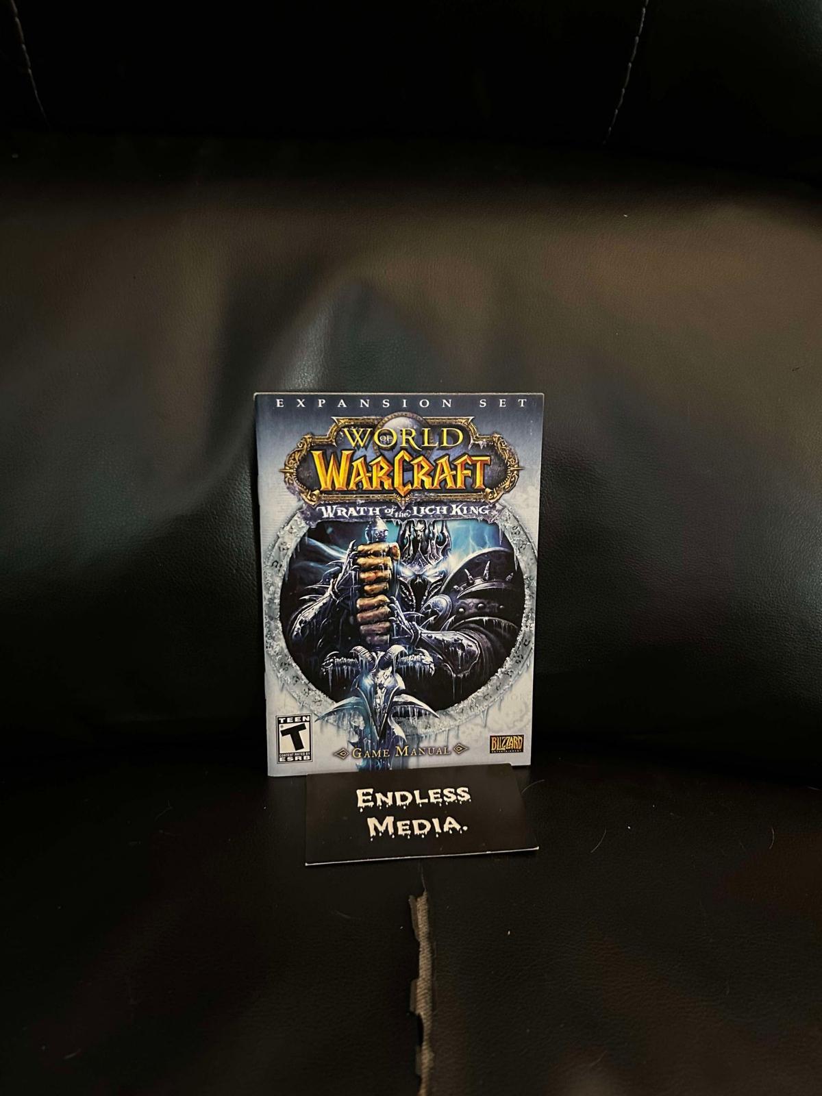 World of Warcraft: Wrath of the Lich King PC PC Games Manual only Video Game