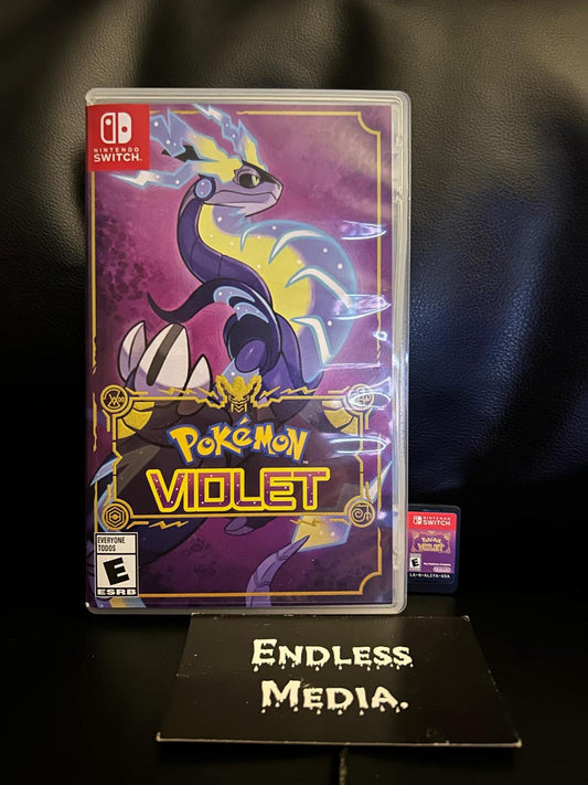 Pokemon Violet Nintendo Nintendo Switch Item and Box Video Game