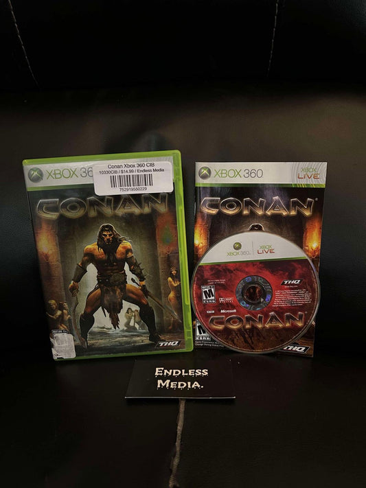 Conan Microsoft Xbox 360 CIB Video Game